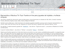 Tablet Screenshot of es.fabtintoys.com